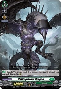 Rotting Usurp Dragon - D-BT04: Awakening of Chakrabarthi - Cardfight Vanguard card