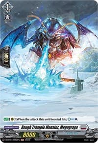 Rough Trample Monster, Megagrago (Holo) - D-BT04: Awakening of Chakrabarthi - Cardfight Vanguard card