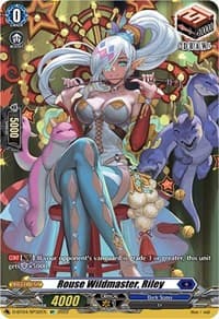 Rouse Wildmaster, Riley (SP) - D-BT04: Awakening of Chakrabarthi - Cardfight Vanguard card