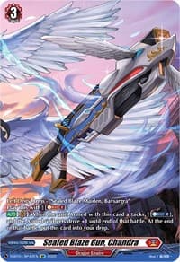 Sealed Blaze Gun, Chandra (SP) - D-BT04: Awakening of Chakrabarthi - Cardfight Vanguard card
