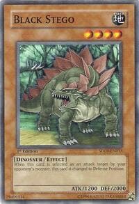 Black Stego - Structure Deck: Dinosaur's Rage - YuGiOh card