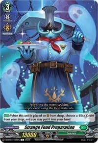 Strange Food Preparation - D-BT04: Awakening of Chakrabarthi - Cardfight Vanguard card