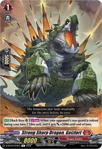 Strong Sharp Dragon, Geizfort - D-BT04: Awakening of Chakrabarthi - Cardfight Vanguard card