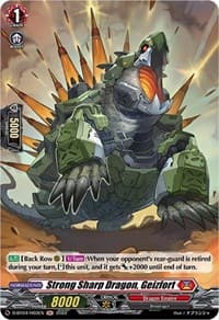 Strong Sharp Dragon, Geizfort (Holo) - D-BT04: Awakening of Chakrabarthi - Cardfight Vanguard card