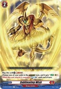 Sublimating Wish - D-BT04: Awakening of Chakrabarthi - Cardfight Vanguard card