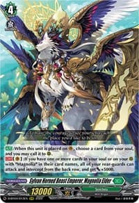 Sylvan Horned Beast Emperor, Magnolia Elder - D-BT04: Awakening of Chakrabarthi - Cardfight Vanguard card