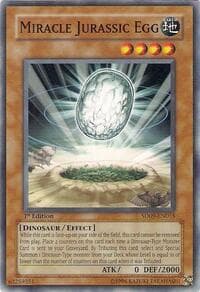 Miracle Jurassic Egg - Structure Deck: Dinosaur's Rage - YuGiOh card
