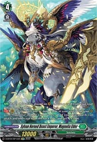Sylvan Horned Beast Emperor, Magnolia Elder (SP) - D-BT04: Awakening of Chakrabarthi - Cardfight Vanguard card
