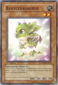 Babycerasaurus - Structure Deck: Dinosaur's Rage - YuGiOh card