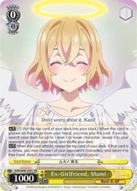 Ex-Girlfriend, Mami - Rent-A-Girlfriend - Weiss Schwarz card