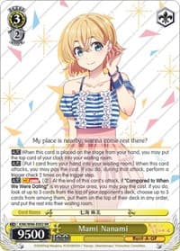 Mami Nanami - Rent-A-Girlfriend - Weiss Schwarz card