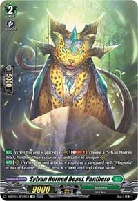 Sylvan Horned Beast, Panthero (SP) - D-BT04: Awakening of Chakrabarthi - Cardfight Vanguard card