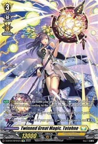 Twinned Great Magic, Totohne (SP) - D-BT04: Awakening of Chakrabarthi - Cardfight Vanguard card