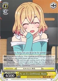 As an Ex-Girlfriend, Mami - Rent-A-Girlfriend - Weiss Schwarz card