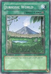Jurassic World - Structure Deck: Dinosaur's Rage - YuGiOh card
