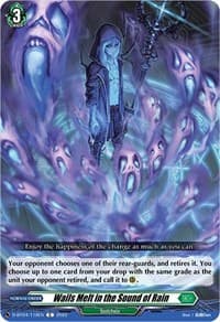 Wails Melt in the Sound of Rain - D-BT04: Awakening of Chakrabarthi - Cardfight Vanguard card