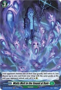 Wails Melt in the Sound of Rain (Holo) - D-BT04: Awakening of Chakrabarthi - Cardfight Vanguard card