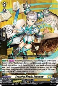 Yearnful Magic, Esunono - D-BT04: Awakening of Chakrabarthi - Cardfight Vanguard card