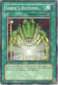 Sebek's Blessing - Structure Deck: Dinosaur's Rage - YuGiOh card