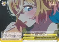 Compared to When We Were Dating - Rent-A-Girlfriend - Weiss Schwarz card