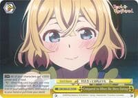 Compared to When We Were Dating (RRR) - Rent-A-Girlfriend - Weiss Schwarz card