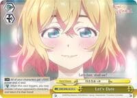 Let's Date - Rent-A-Girlfriend - Weiss Schwarz card