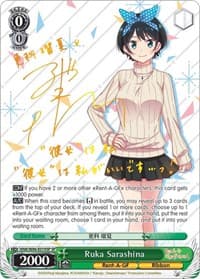 Ruka Sarashina (SP) - Rent-A-Girlfriend - Weiss Schwarz card