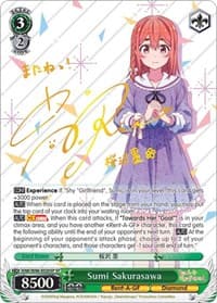 Sumi Sakurasawa (SP) - Rent-A-Girlfriend - Weiss Schwarz card