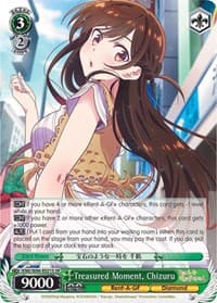 Treasured Moment, Chizuru (SR) - Rent-A-Girlfriend - Weiss Schwarz card
