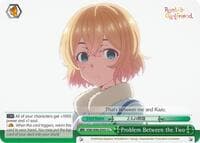 Problem Between the Two - Rent-A-Girlfriend - Weiss Schwarz card
