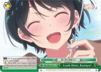 Look Here, Kazuya! - Rent-A-Girlfriend - Weiss Schwarz card