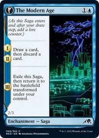 The Modern Age - Kamigawa: Neon Dynasty - Magic: The Gathering card