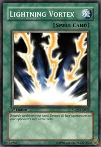 Lightning Vortex - Structure Deck: Dinosaur's Rage - YuGiOh card