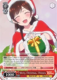 Merry Christmas, Chizuru - Rent-A-Girlfriend - Weiss Schwarz card