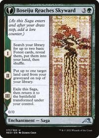Boseiju Reaches Skyward - Kamigawa: Neon Dynasty - Magic: The Gathering card