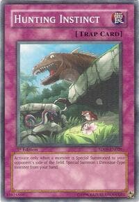 Hunting Instinct - Structure Deck: Dinosaur's Rage - YuGiOh card