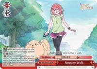 Routine Walk (RRR) - Rent-A-Girlfriend - Weiss Schwarz card