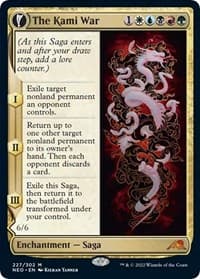 The Kami War - Kamigawa: Neon Dynasty - Magic: The Gathering card