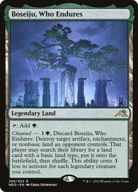 Boseiju, Who Endures - Kamigawa: Neon Dynasty - Magic: The Gathering card