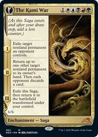 The Kami War (Showcase) - Kamigawa: Neon Dynasty - Magic: The Gathering card