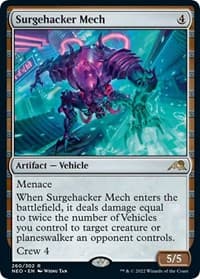 Surgehacker Mech - Kamigawa: Neon Dynasty - Magic: The Gathering card
