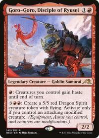 Goro-Goro, Disciple of Ryusei - Kamigawa: Neon Dynasty - Magic: The Gathering card