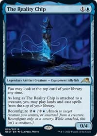 The Reality Chip - Kamigawa: Neon Dynasty - Magic: The Gathering card