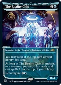 The Reality Chip (Showcase) - Kamigawa: Neon Dynasty - Magic: The Gathering card