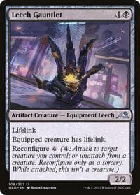Leech Gauntlet - Kamigawa: Neon Dynasty - Magic: The Gathering card