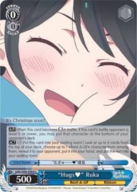 "Hugs" Ruka - Rent-A-Girlfriend - Weiss Schwarz card