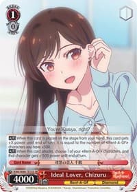 Ideal Lover, Chizuru (SR) - Rent-A-Girlfriend - Weiss Schwarz card