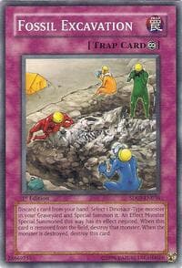 Fossil Excavation - Structure Deck: Dinosaur's Rage - YuGiOh card