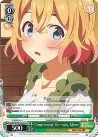 Coincidental Reunion, Mami - Rent-A-Girlfriend - Weiss Schwarz card