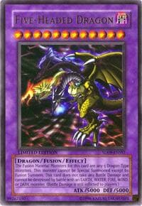 Five-Headed Dragon - Structure Deck: Dinosaur's Rage - YuGiOh card